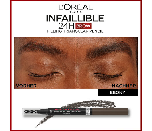 L'ORÉAL PARIS Eyebrow Pencil Brow Xpert Triangular Brow Pencil