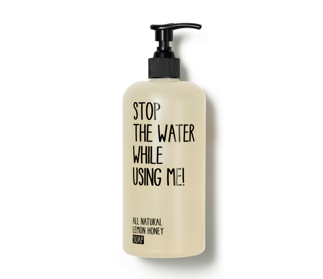 STOP THE WATER WHILE USING ME Lemon Honey Soap