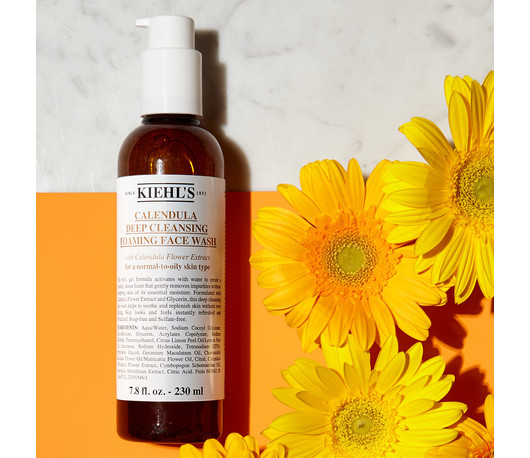 KIEHL'S Calendula Deep Cleansing Foaming Face Wash