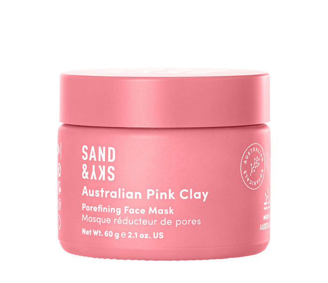 SAND & SKY Australian Pink Clay Porefining Face Mask