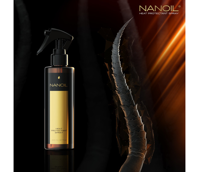 NANOIL Heat Protectant Spray Hitzeschutz Spray