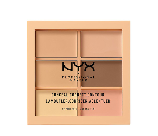 NYX Professional Makeup 3C Palette Conceal, Correct, Contour